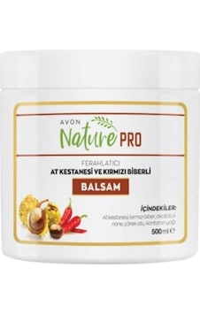 Avon At Kestanesi ve Kırmızı Biberli Balsam Masaj Jeli 500 ML Avon At Kestanesi ve Kırmızı Biberli Balsam Masaj Jeli 500 ML