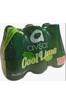 Avşar Cool Lime Nane Limon Aromalı Maden Suyu 6 x 200 ML Avşar Cool Lime Nane Limon Aromalı Maden Suyu 6 x 200 ML