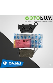 Bajaj Dominar 250 Arka Fren Balatası Mndk151085 Bajaj Dominar 250 Arka Fren Balatası Mndk151085