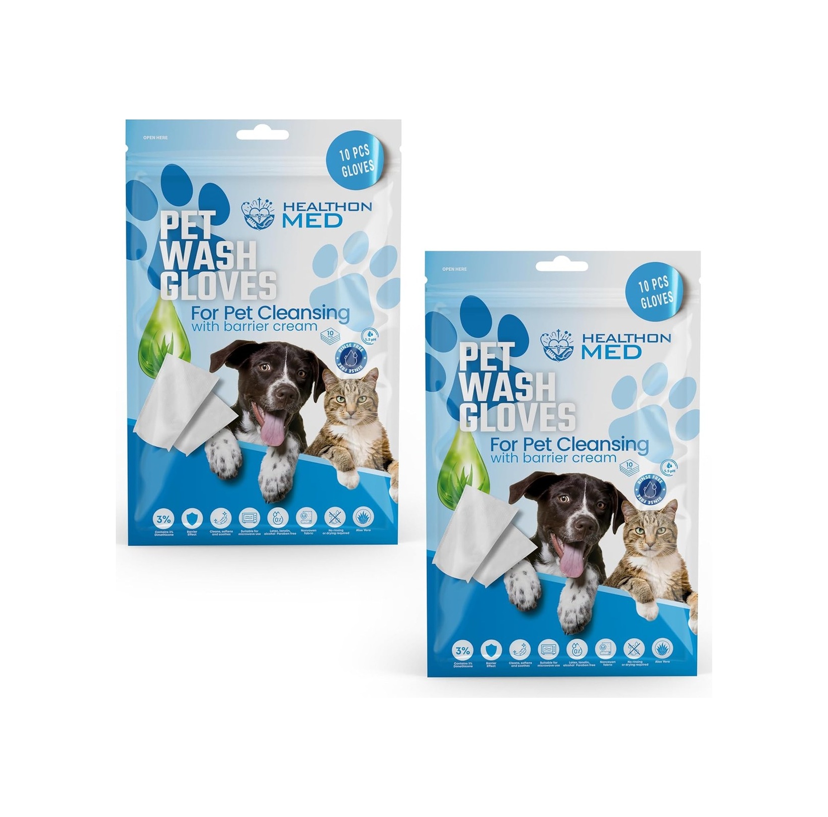 Healthon Med Evcil Hayvan Temizleme Mendil Kesesi Kedi, Köpek Ve Diğer Hayvanlar İçin, Aloe Vera & Bariyer Kreml Healthon Med Evcil Hayvan Temizleme Mendil Kesesi Kedi, Köpek Ve Diğer Hayvanlar İçin, Aloe Vera & Bariyer Kreml