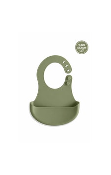 Siliconly Bpa İçermeyen Silikon Bebek Mama Önlüğü Kaydırmaz Cepli Bebek Önlüğü Yeşil Siliconly Bpa İçermeyen Silikon Bebek Mama Önlüğü Kaydırmaz Cepli Bebek Önlüğü Yeşil