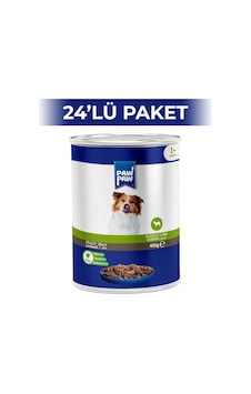 Paw Paw Jelly Kuzu Etli Yetişkin Köpek Konserve Maması 24 x 400 G Paw Paw Jelly Kuzu Etli Yetişkin Köpek Konserve Maması 24 x 400 G