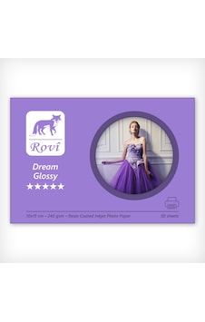 Rovi Dream Parlak Fotoğraf Kağıdı 240Gsm 50Yp 10X15 Rovi Dream Parlak Fotoğraf Kağıdı 240Gsm 50Yp 10X15