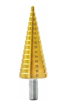 Cmc Kademeli Matkap Ucu Panç Sac Delgisi 4-32 Mm 6597 Cmc Kademeli Matkap Ucu Panç Sac Delgisi 4-32 Mm 6597
