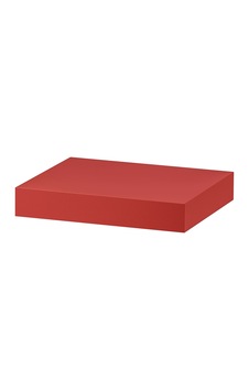 Duvar Rafı, Kırmızı, 30x26 Cm Duvar Rafı, Kırmızı, 30x26 Cm