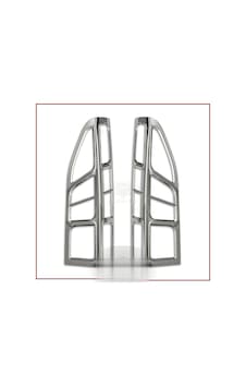 Peugeot Tepee Stop Çerçevesi 2008-2016 ABS Krom