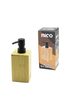 Kare Ahşap Bambu Sıvı Sabunluk Siyah Plastik Pompa Çap: 7cm - Y: 11.5cm 5047 Çok Renkli Kare Ahşap Bambu Sıvı Sabunluk Siyah Plastik Pompa Çap: 7cm - Y: 11.5cm 5047 Çok Renkli