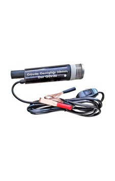 Mitacan - 12 Volt 37 Watt Paslanmaz Dar Gövde Dalgıç Tipi Mazot Yakıt Transfer Pompası Mttp80s12