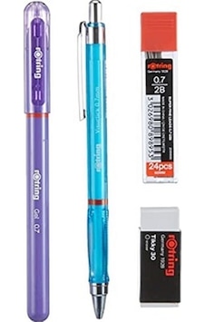 Versatil Kalem Seti Rotring Visuclick 0.7 Mm Mavi + Jel Kalem