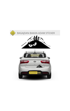 Bagajdan Bakan Sinirli Adam Sticker (17Cm-Siyah) Bagajdan Bakan Sinirli Adam Sticker (17Cm-Siyah)