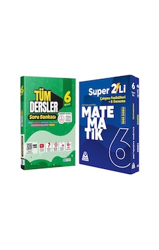 Evrensel İletişim 6. Sınıf Tüm Dersler Ve Örnek Akademi Süper İkili Matematik Seti 2 Kitap Evrensel İletişim 6. Sınıf Tüm Dersler Ve Örnek Akademi Süper İkili Matematik Seti 2 Kitap