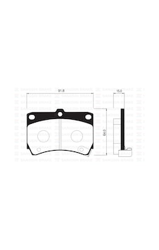 Sangsın Sp1067 Ön Fren Balata Mazda 323 1.6l B6 Bg 89-95 / 1.5l Z5 Dohc Ba 96-98 Bry73323za- B5y63323z-wva21655 Sangsın Sp1067 Ön Fren Balata Mazda 323 1.6l B6 Bg 89-95 / 1.5l Z5 Dohc Ba 96-98 Bry73323za- B5y63323z-wva21655