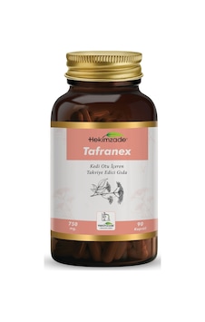 Hekimzade Tafranex Kedi Otu İçeren Takviye Edici Gıda 750mg 90 Kapsül Hekimzade Tafranex Kedi Otu İçeren Takviye Edici Gıda 750mg 90 Kapsül
