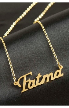 Fatma İsimli Kolye Kişiye Özel 11 Fatma İsimli Kolye Kişiye Özel 11