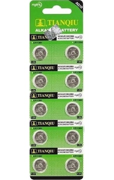 Tianqui Ag10 Lr1130 389 Alkalin 10'lu Pil