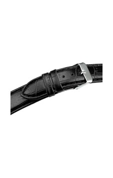 Siyah Kroko (Pu) Deri Saat Kordonu Kayışı 18 MM Siyah Kroko (Pu) Deri Saat Kordonu Kayışı 18 MM