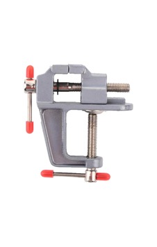 Alüminyum Kasa Mini Masa Mengene 30 Mm Gri