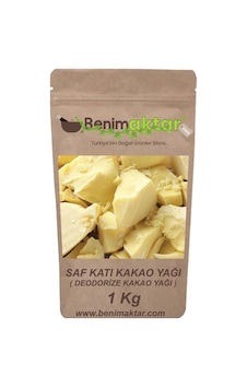 BenimAktar Katı Kakao Yağı Deoderize 1 KG BenimAktar Katı Kakao Yağı Deoderize 1 KG