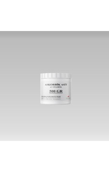 Askorbik Asit - C Vitamini - E300 - Gıda Tip 500 G Askorbik Asit - C Vitamini - E300 - Gıda Tip 500 G