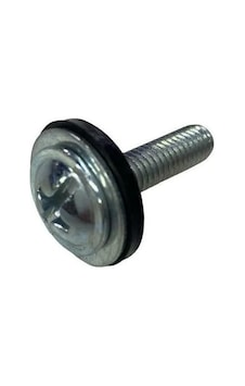 Kaporta Vidası Lastikli Ve Pullu M6 25 5 Adet - Universal
