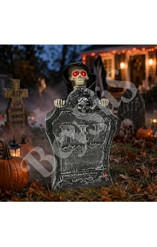 Halloween Cadılar Bayramı Mezar Taşı Hareket Sensörlü Işıklı Tüm Yaşlar Halloween Cadılar Bayramı Mezar Taşı Hareket Sensörlü Işıklı Tüm Yaşlar