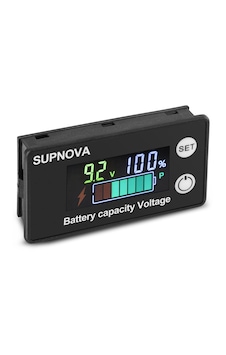 Pi L Kapasi Te Göstergesi Dc 8v-100v Kurşun Ası T Li Tyum Voltmetre Geri Li M Ölçer Pi L Kapasi Te Göstergesi Dc 8v-100v Kurşun Ası T Li Tyum Voltmetre Geri Li M Ölçer
