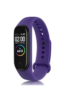 Cosmotex Newface Xiaomi Mi Band 6 Klasik Kordon - Mor Cosmotex Newface Xiaomi Mi Band 6 Klasik Kordon - Mor