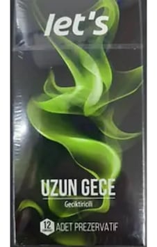 Let's Uzun Gece Prezervatif 12'li