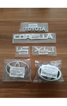 Toyota Corolla 1.6 Xli Bagaj Yazısı Ön Ve Arka Arma Ae101 Kasa 1992 - 1997 Toyota Corolla 1.6 Xli Bagaj Yazısı Ön Ve Arka Arma Ae101 Kasa 1992 - 1997