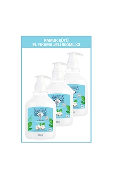 Le Petit Marseillais Sıvı Sabun Pamuk Sütü 500 ML x3 Le Petit Marseillais Sıvı Sabun Pamuk Sütü 500 ML x3