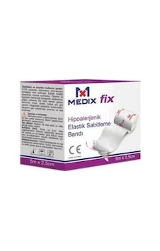 Medix Fix 5m X 2,5cm hipoallerjenik Elastik Band Medix Fix 5m X 2,5cm hipoallerjenik Elastik Band