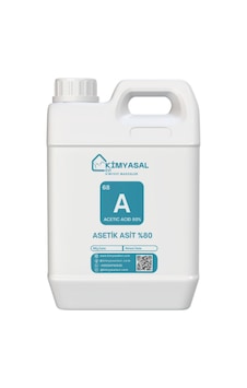 Kimyasal Evi 068 Asetik Asit % 80 Sirke Asidi-Acetic Acid 80% 5 KG