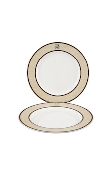 Mikasa Moor Micasa Desenli 2'li Servis Tabağı Seti 27 Cm Beyaz Mikasa Moor Micasa Desenli 2'li Servis Tabağı Seti 27 Cm Beyaz