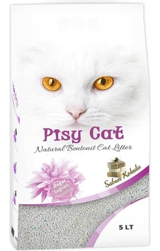 Pisy Cat Sabun Kokulu Tozsuz Topaklaşan İnce Bentonit Kedi Kumu 5 L Pisy Cat Sabun Kokulu Tozsuz Topaklaşan İnce Bentonit Kedi Kumu 5 L