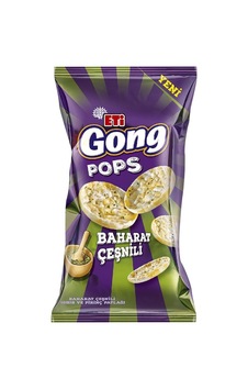 Eti Gong Pops Mısır Ve Pirinç Patlağı 80g Baharatlı Atıştırmalık 2'li Ekonomik Paket - 2 Adet Tarı Eti Gong Pops Mısır Ve Pirinç Patlağı 80g Baharatlı Atıştırmalık 2'li Ekonomik Paket - 2 Adet Tarı