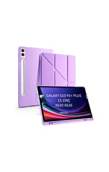 S10 Fe+ 13.1inç İle Uyumlu Kılıf Kalem Bölmeli Trifolding Case X620 X626 Lila Sku: Zeusb0fmkmh7jb Arka Kapak