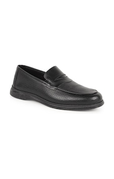 Libero Erkek Loafer Ayakkabı Hakiki Deri Delikli Kauçuk Taban Rahat Günlük Makosen L5925 Siyah Libero Erkek Loafer Ayakkabı Hakiki Deri Delikli Kauçuk Taban Rahat Günlük Makosen L5925 Siyah