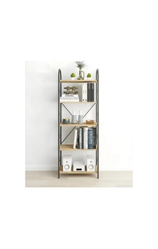 Likya 5 Raflı Kitaplık Beyaz Likya 5 Raflı Kitaplık Beyaz