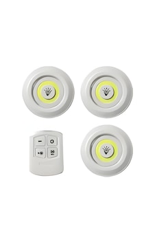 Kendal Kks103 Kumandalı Kabin Spotu 5w 100 Lümen, 3 Spot + 1 Kumanda - Beyaz Beyaz Kendal Kks103 Kumandalı Kabin Spotu 5w 100 Lümen, 3 Spot + 1 Kumanda - Beyaz Beyaz