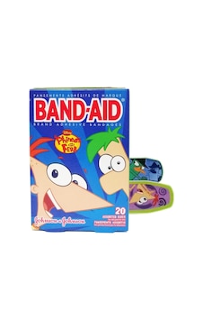 Band Aid Phineas And Ferb Yara Bandı 20 Adet Karışık Ölçü