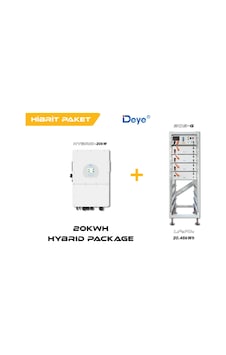 Deye 20.48 Kwh Hibrit Paketi High Voltage
