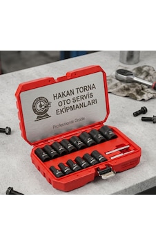 - Arm - 1/2 Darbeli Twist Lokma Seti Hasarlı Civata Somun Sökme 16 Parça - Arm - 1/2 Darbeli Twist Lokma Seti Hasarlı Civata Somun Sökme 16 Parça