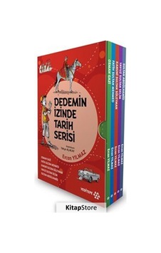 Dedemin İzinde Tarih Serisi Seti - 5 Kitap Takım Kutulu - Ercan Yılmaz - Yeditepe Yayınevi