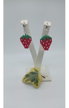 Harmeljewelry Çilek Küpe Çok Renkli