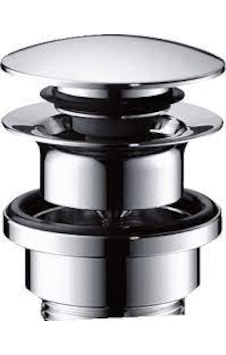 Hansgrohe 30104618 Pop-up Sifon Krom Hansgrohe 30104618 Pop-up Sifon Krom