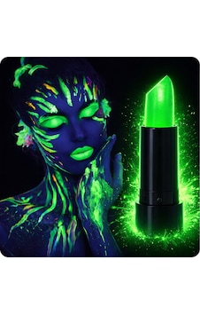 Uv Neon Yeşil Ruj Karanlıkta Parlayan Makyaj Boyası 1174766 Uv Neon Yeşil Ruj Karanlıkta Parlayan Makyaj Boyası 1174766