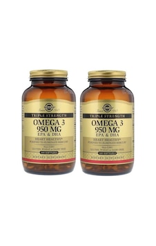 Solgar Omega-3 950 Mg 100 Kapsül İkili Solgar Omega-3 950 Mg 100 Kapsül İkili
