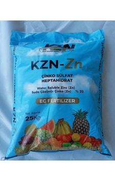 Çinko Sülfat Heptahidrat Gübre 25 Kg