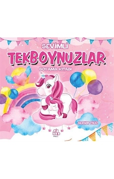 Sevimli Tekboynuzlar Boyama Kitabı