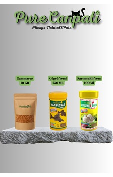 Purecanpati Gammarus,çöpçü Yem,sarımsaklı Yem Seti Purecanpati Gammarus,çöpçü Yem,sarımsaklı Yem Seti
